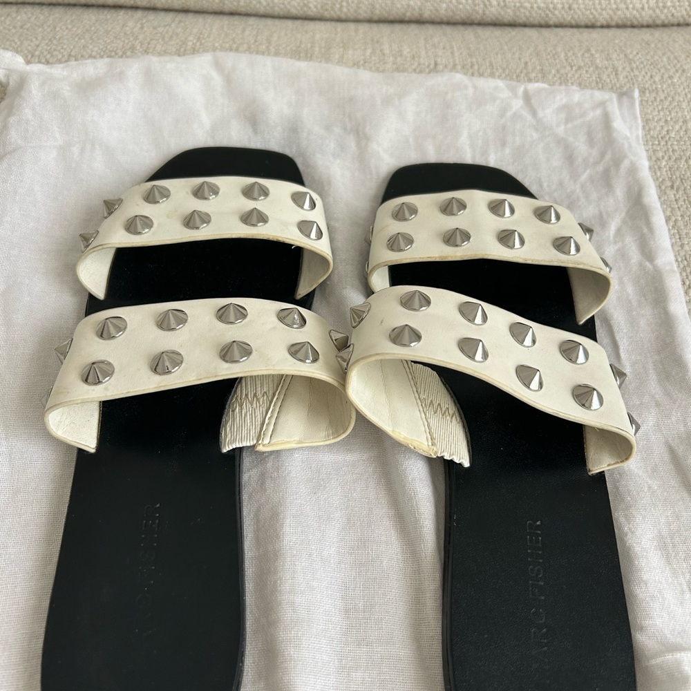 Marc Fisher Stud Sandals Size 8 - image 4